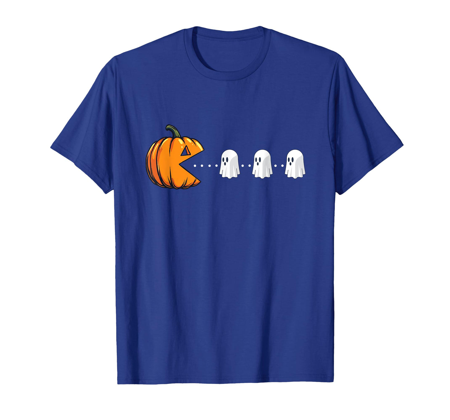 Pumpkin Eating Ghosts - Spooky Witch Halloween Ghoul T-Shirt