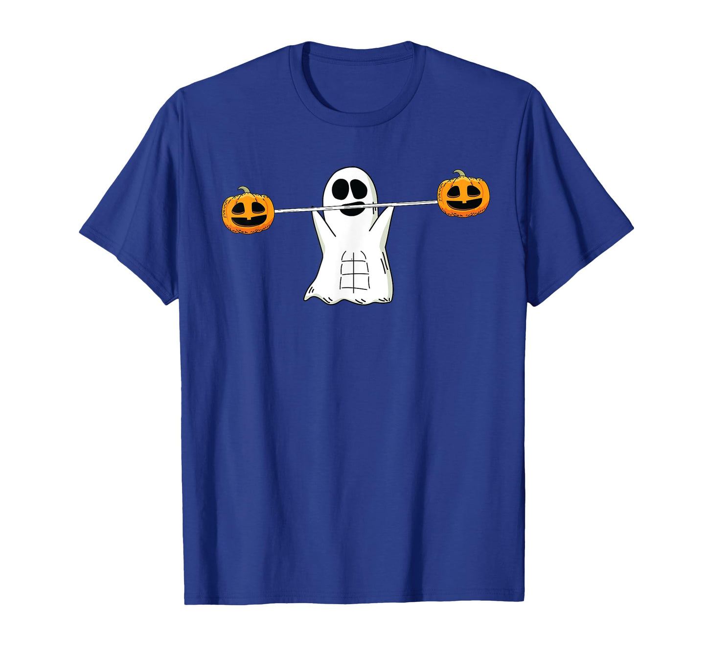 Ghost Lifting Halloween Funny Work-out Gym Fitness T-Shirt