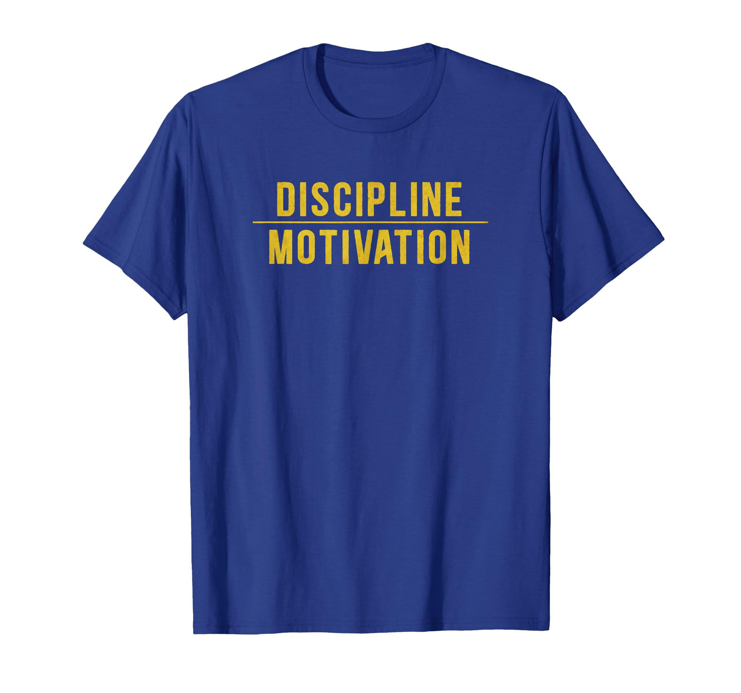 Discipline Over Motivation Gym Workout Hustle Muscle Sport T-Shirt