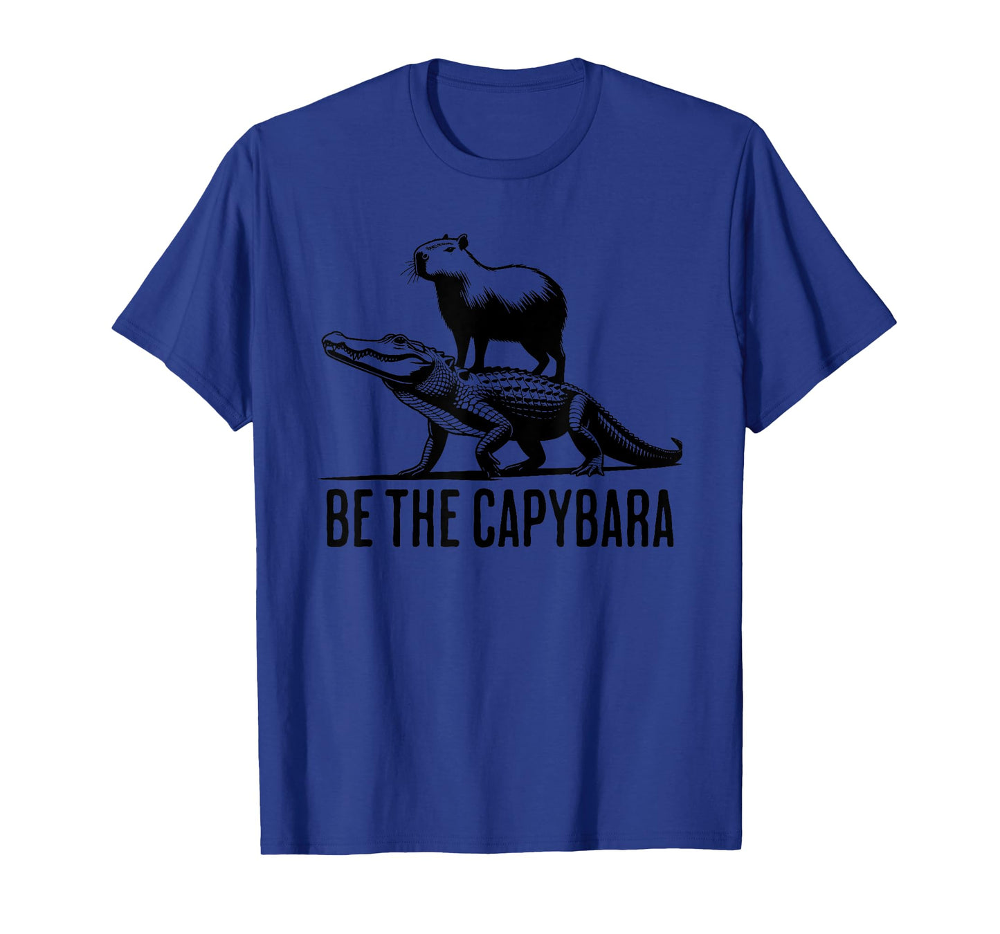 Vintage Funny Be The Capybara Riding Gator T-Shirt