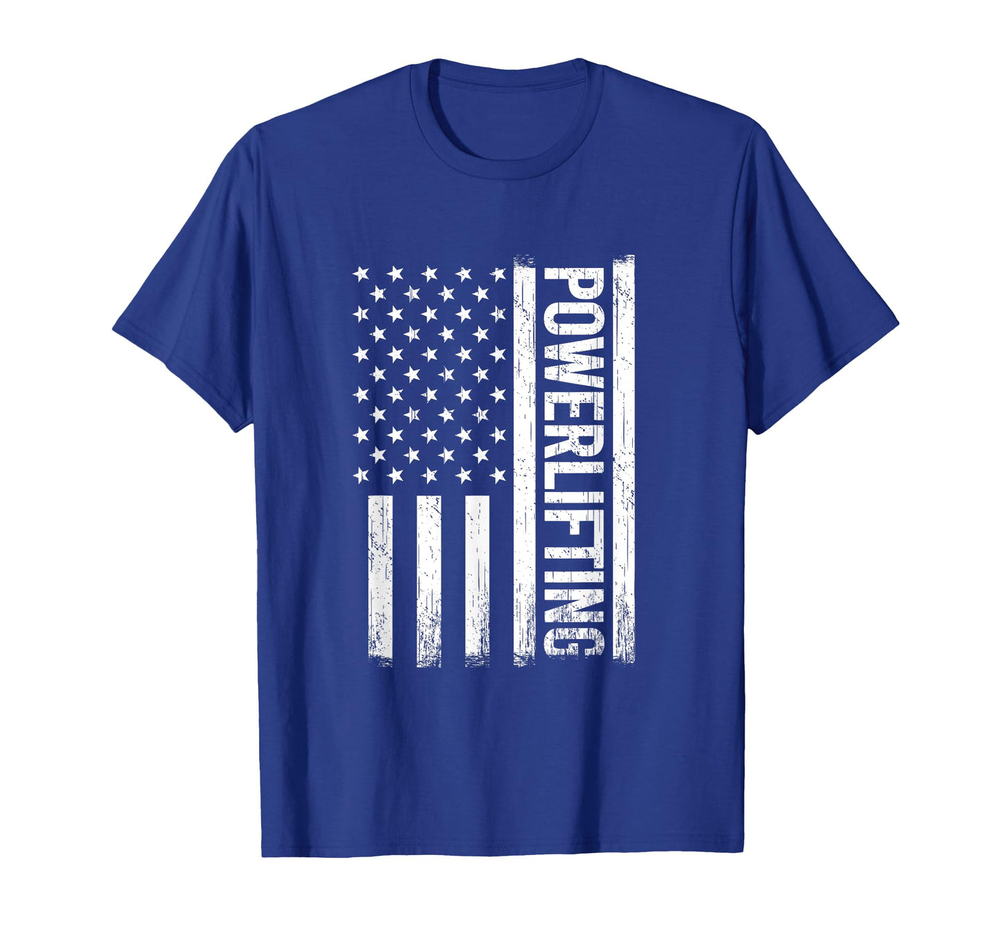 USA gym powerlifter powerlifting weightlifting for women T-Shirt