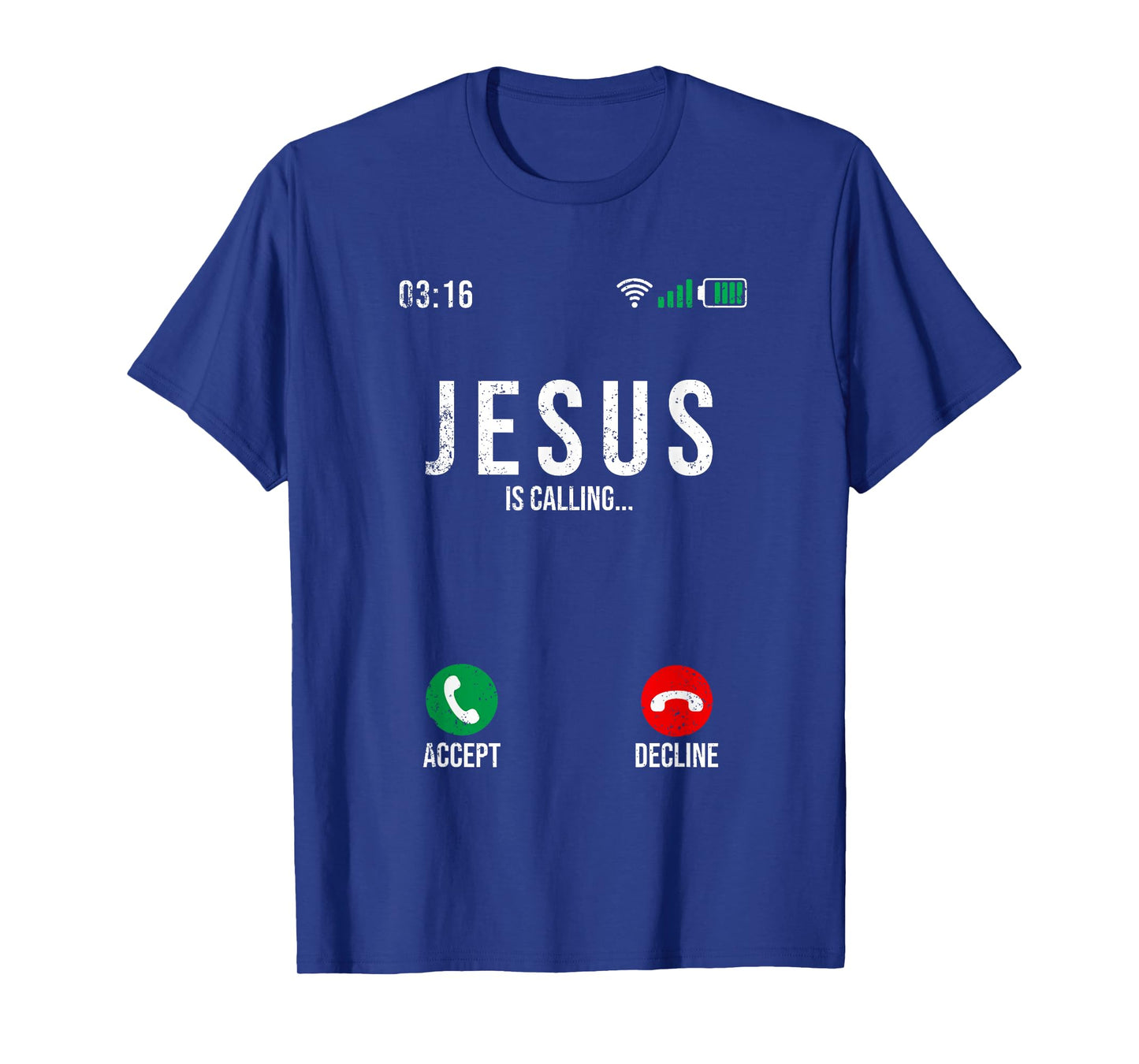 Jesus Is Calling - Jesus is calling I must go T-Shirt