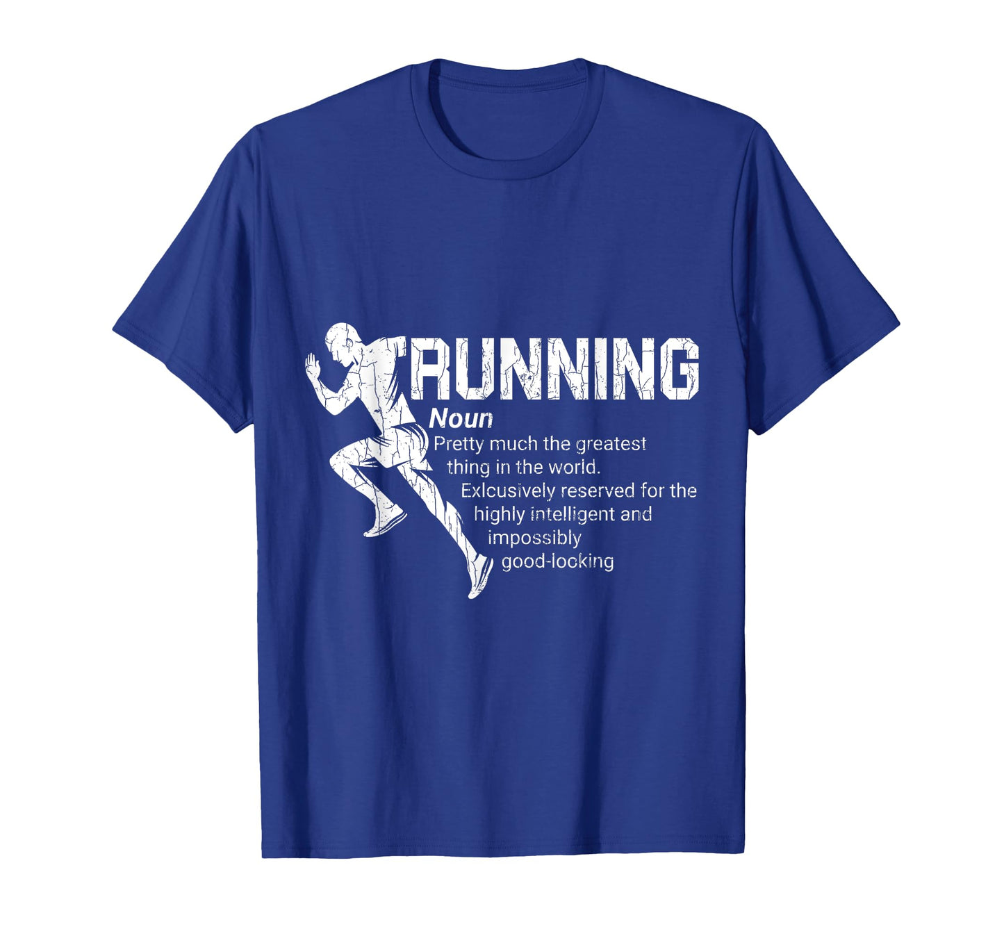 Running Definition Funny Marathon Runner Graphic T-Shirt