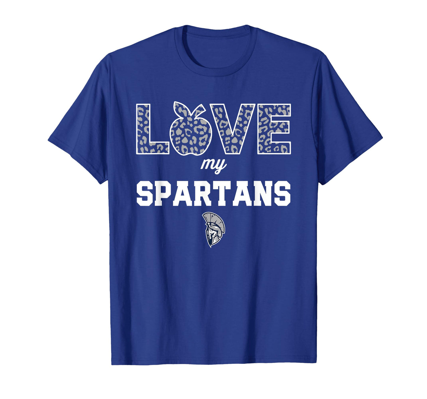 West Hall Spartans Logo Love My Team HS T-Shirt