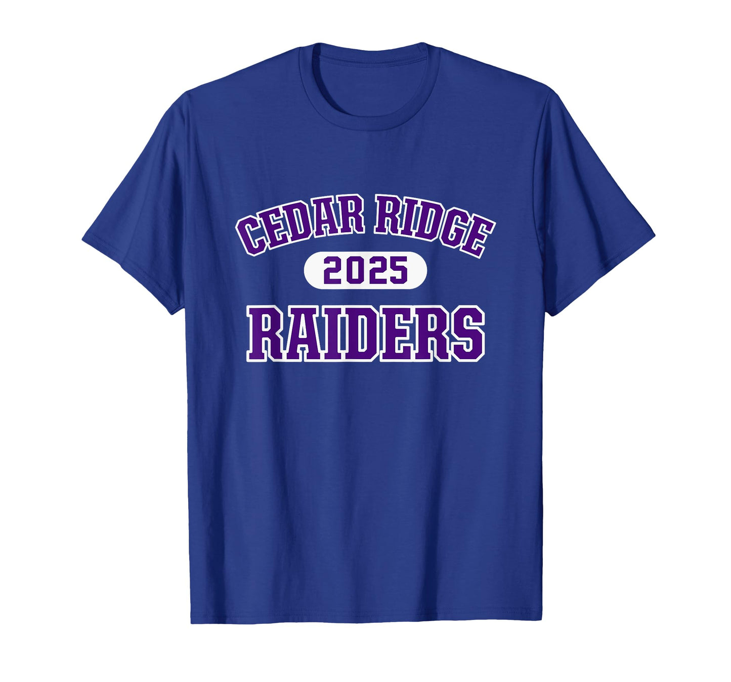 Cedar Ridge Raiders High School Arch 2025 T-Shirt