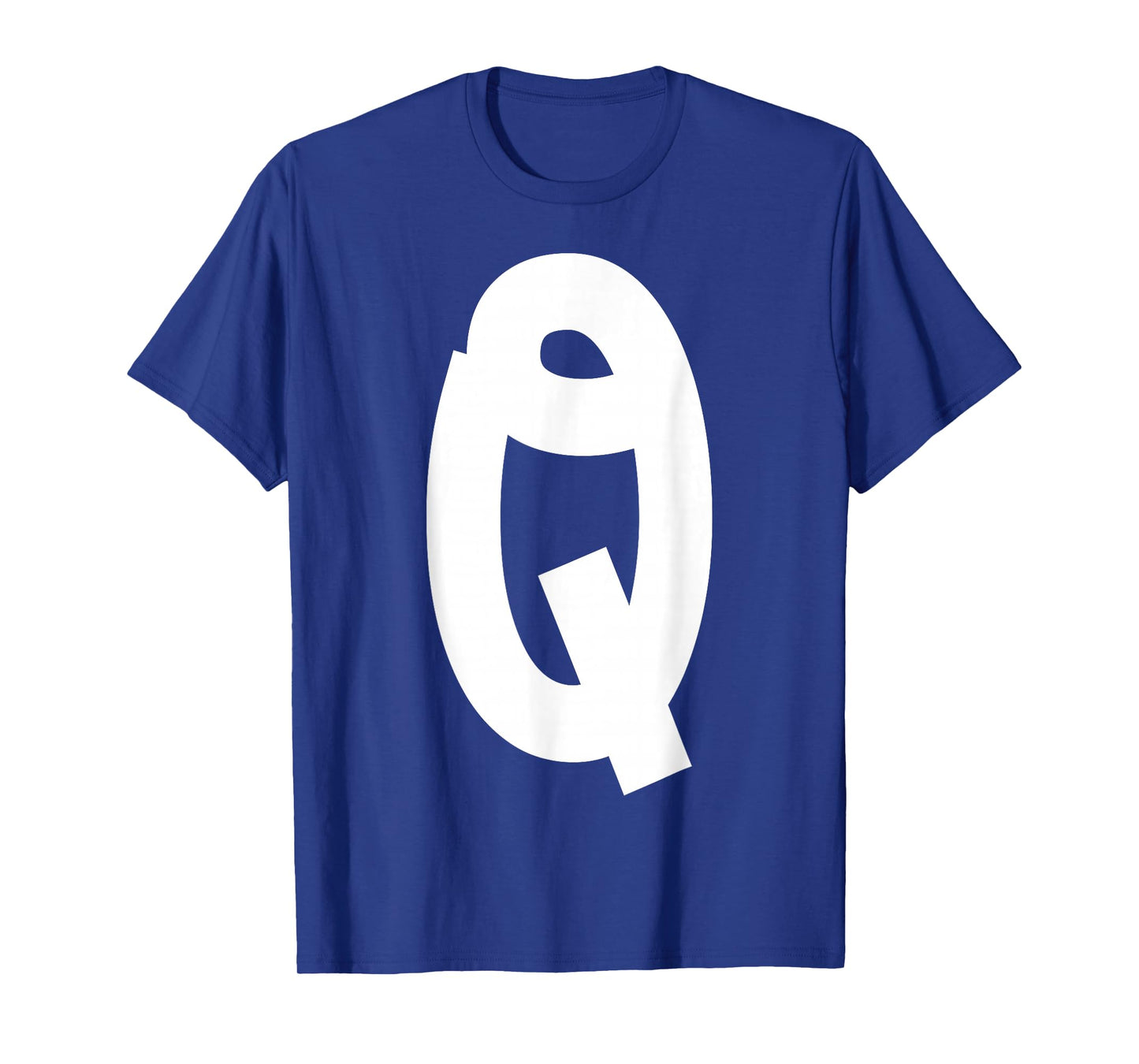 Letter Q Funny Group Matching Christmas Costume 2025 Family T-Shirt