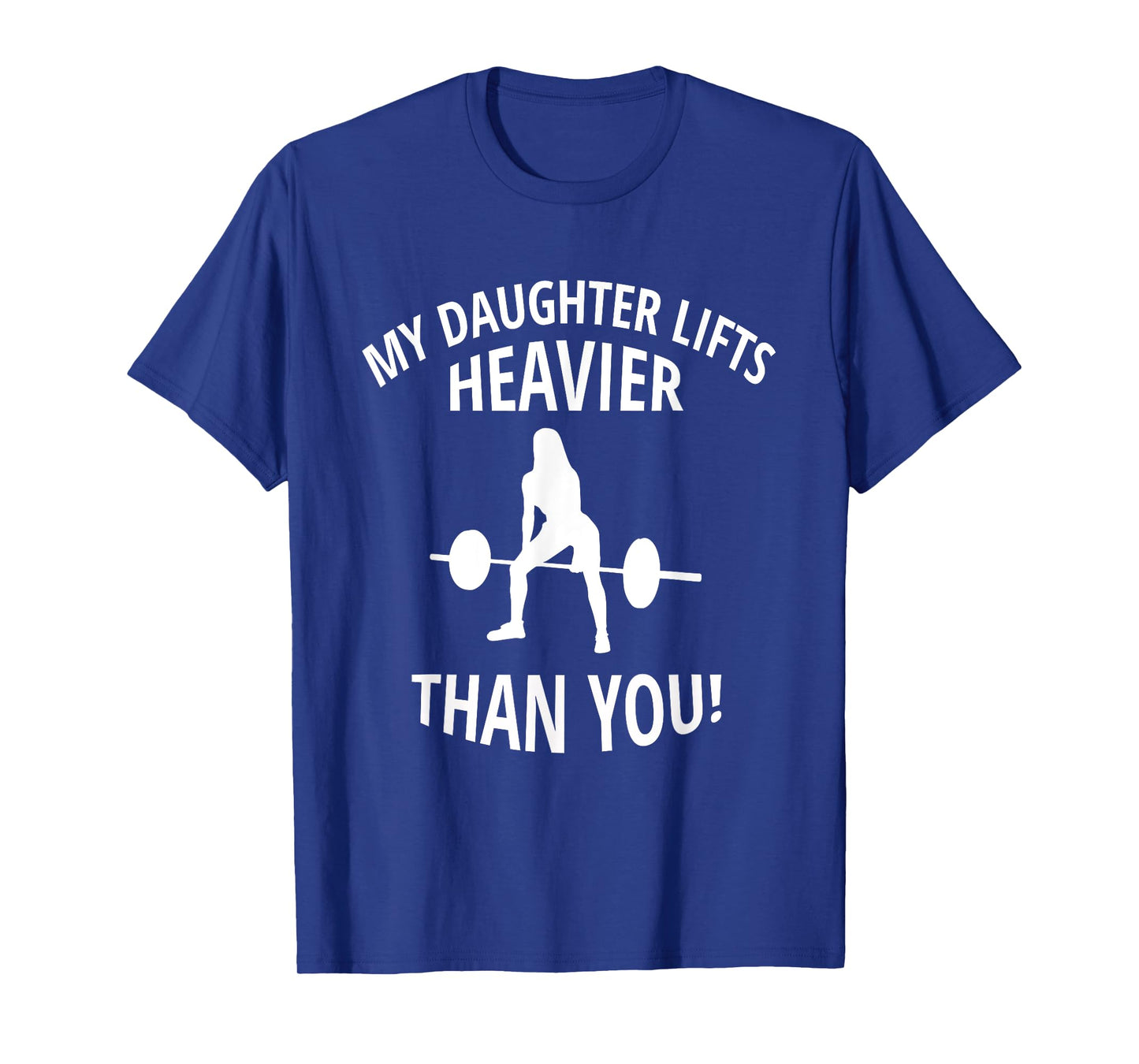 Funny for daddys with strong daughters - Unisex-Adults Training T-Shirt - Black, Small