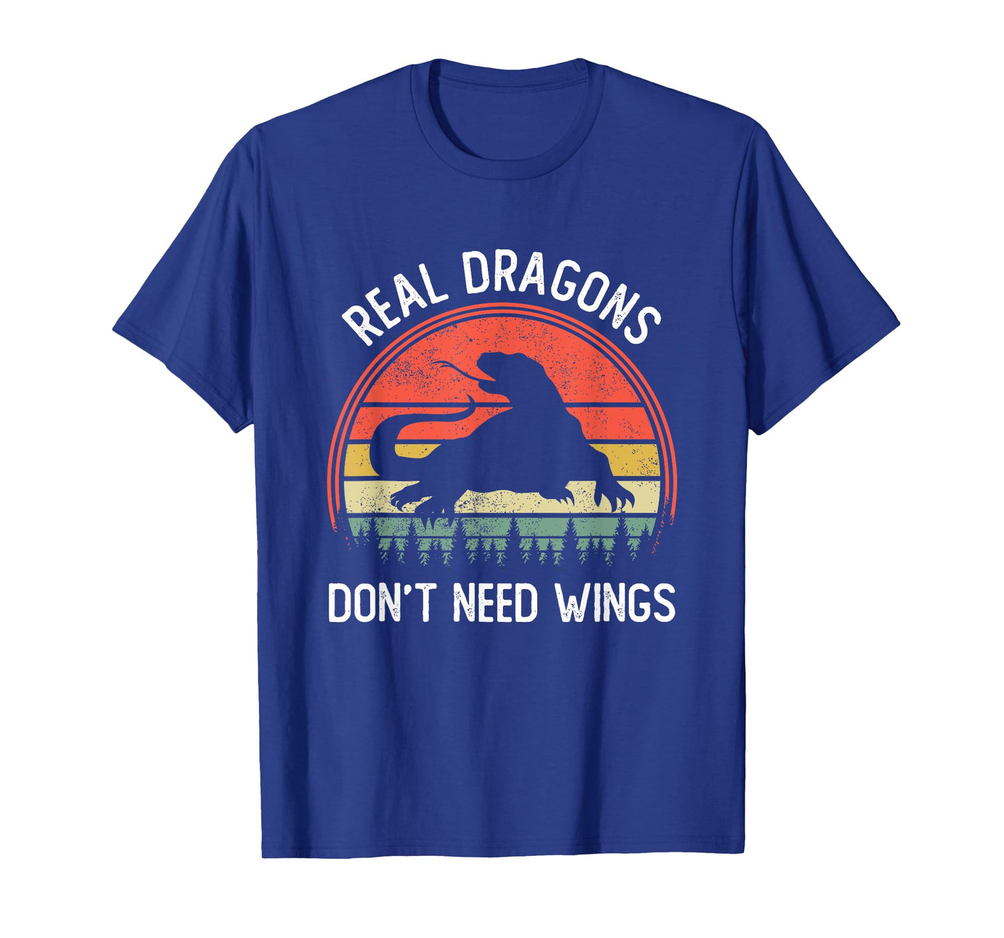 Vintage Komodo Dragon Animal Lizard Lover Komodo Monitor T-Shirt