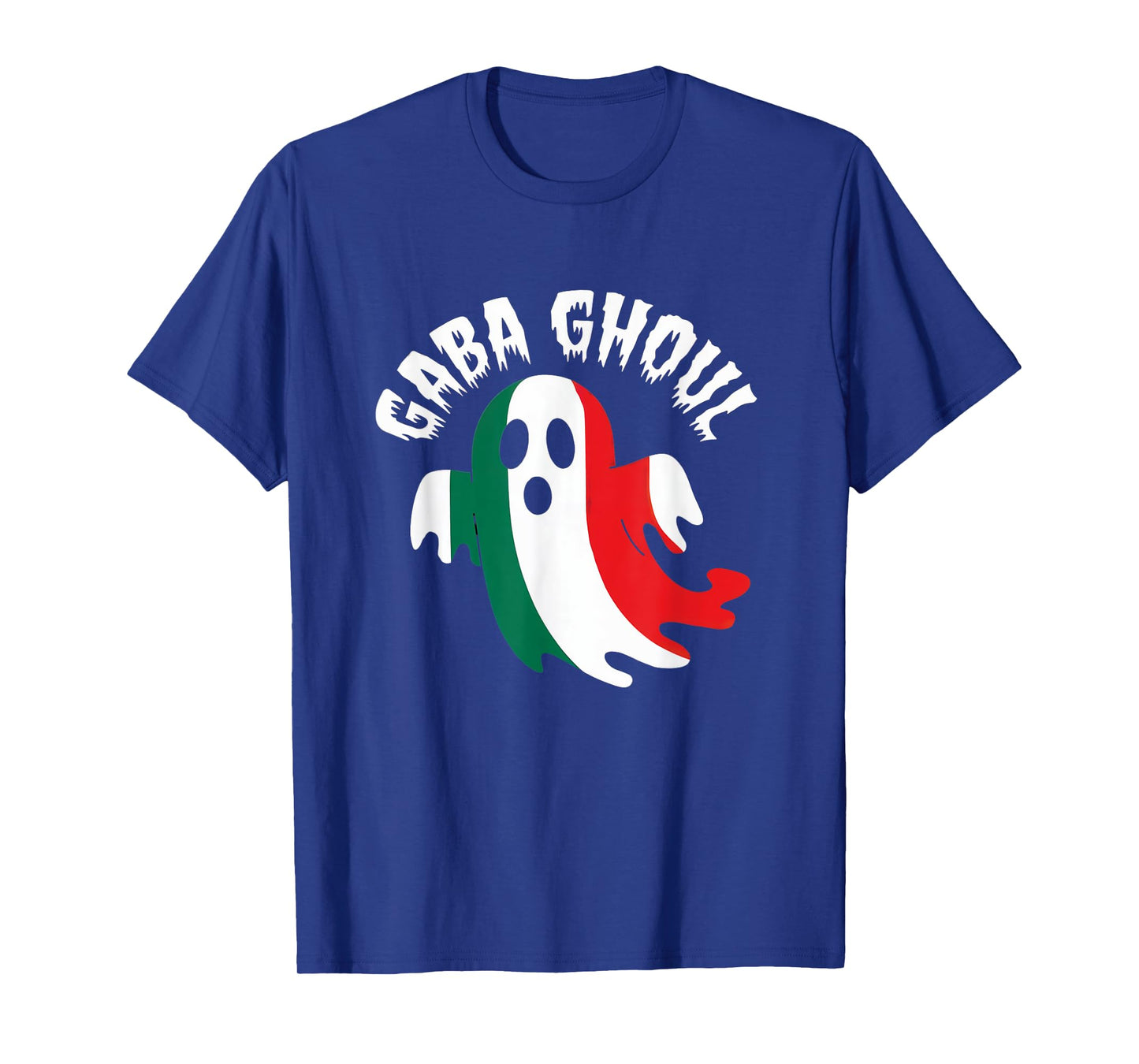 Halloween Gaba Ghoul Ghost Funny Italian Gabagool Pun T-Shirt