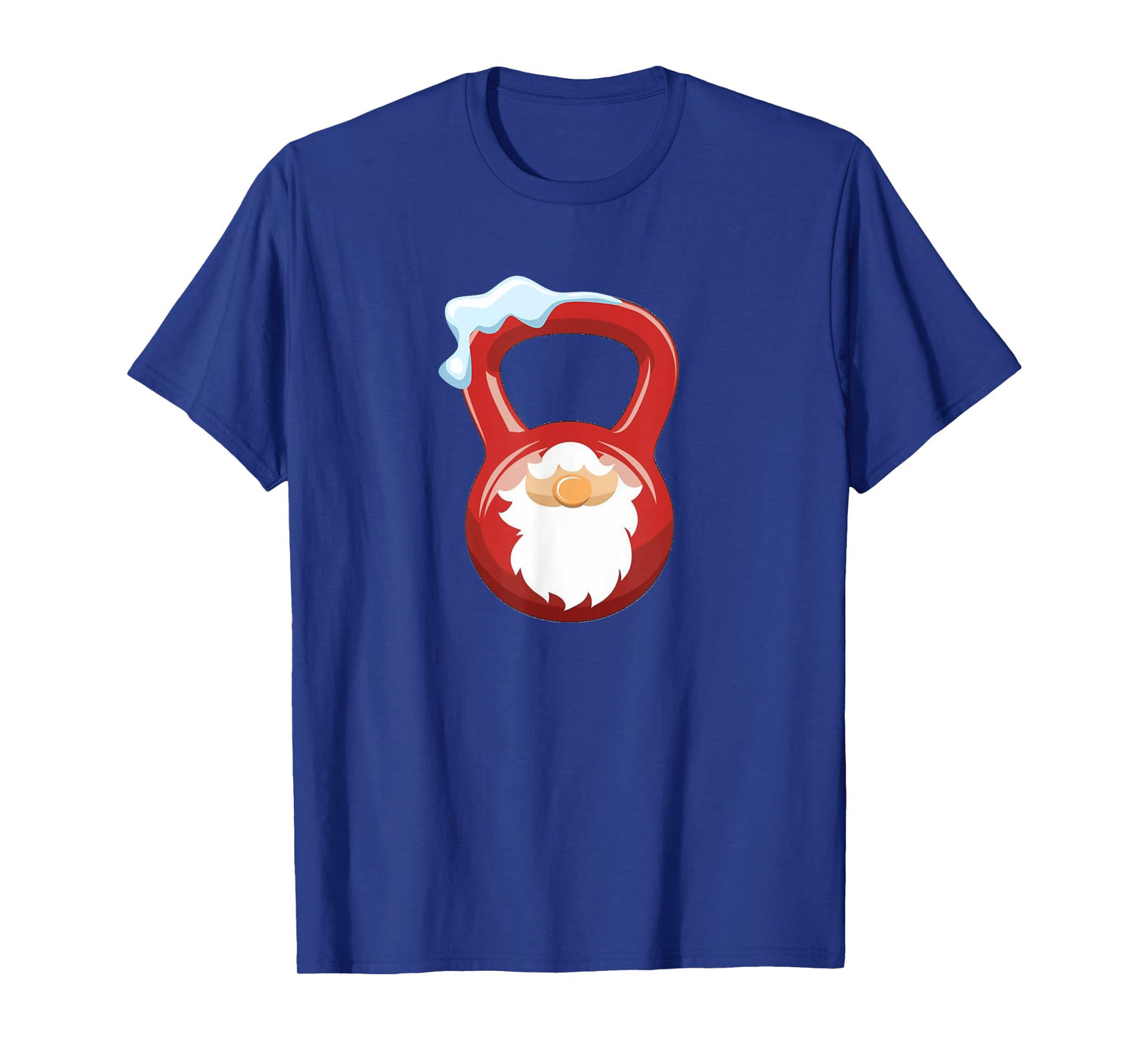 Christmas Gym Workout Gnome Kettlebell Xmas For Gym Lover T-Shirt