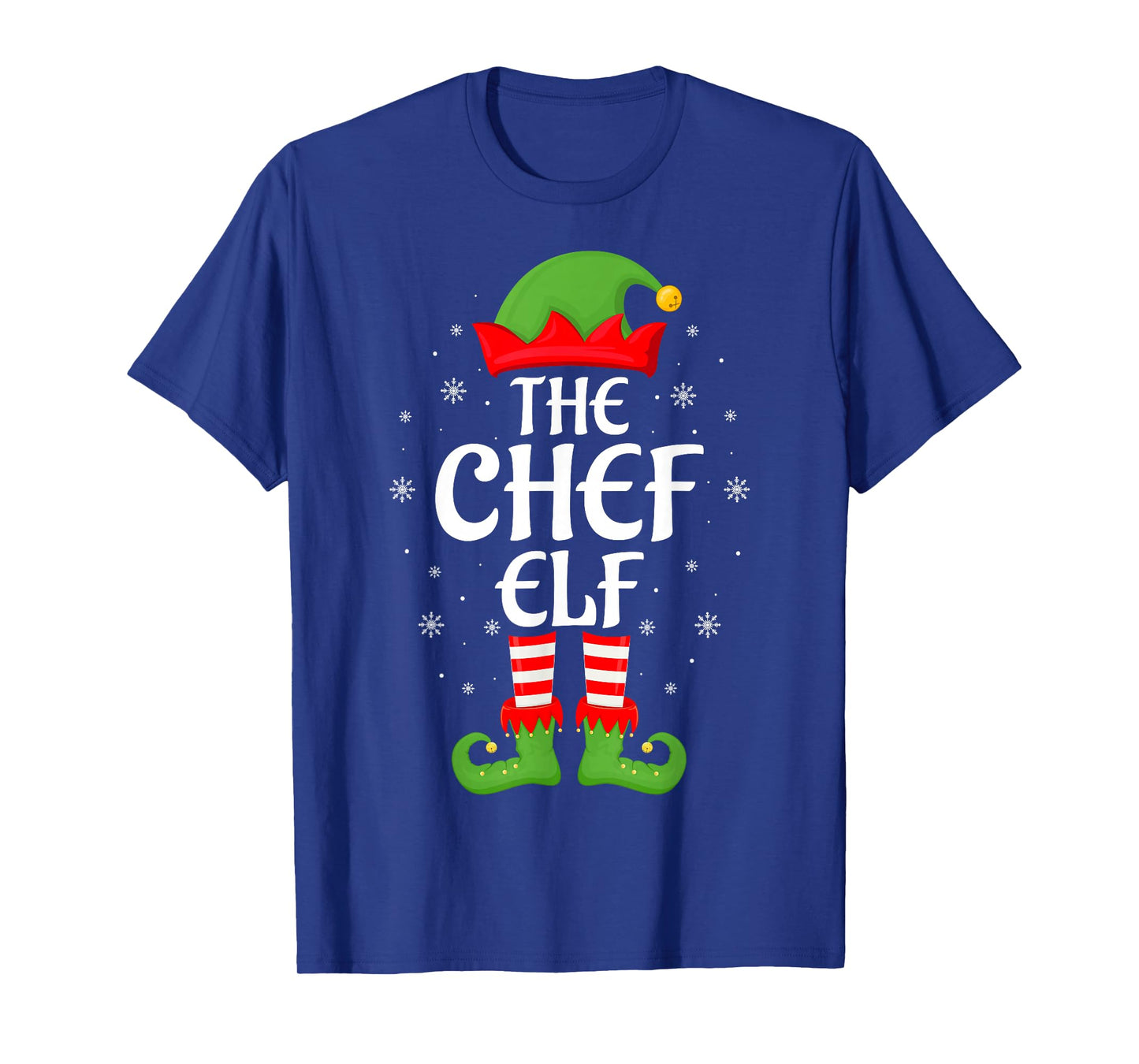 Chef Elf Xmas Family Matching Elf Squad Christmas T-Shirt
