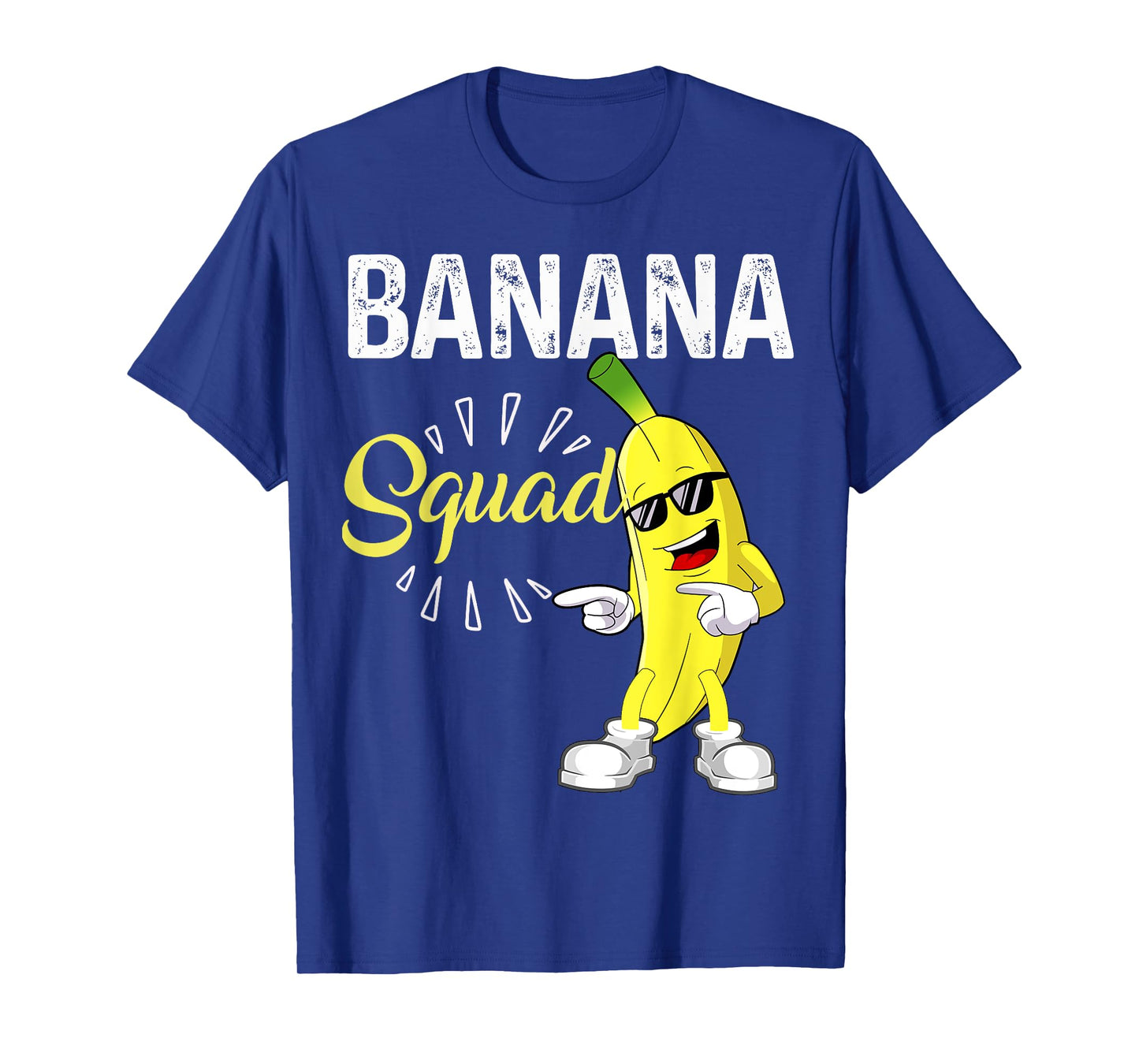 Funny Banana Squad Halloween Costume Banana Sunglusses Team T-Shirt