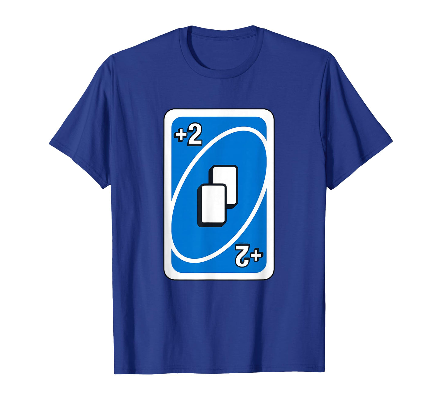 UNO - Blue Draw Two Card T-Shirt