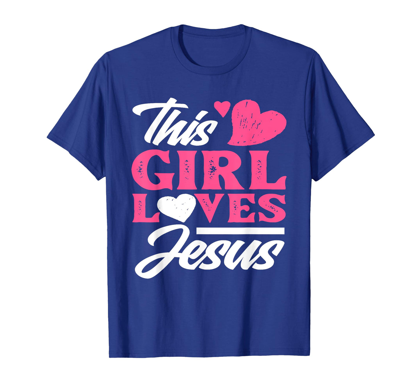 This Girl Loves Jesus - Cute Christian Girl Gift T-Shirt