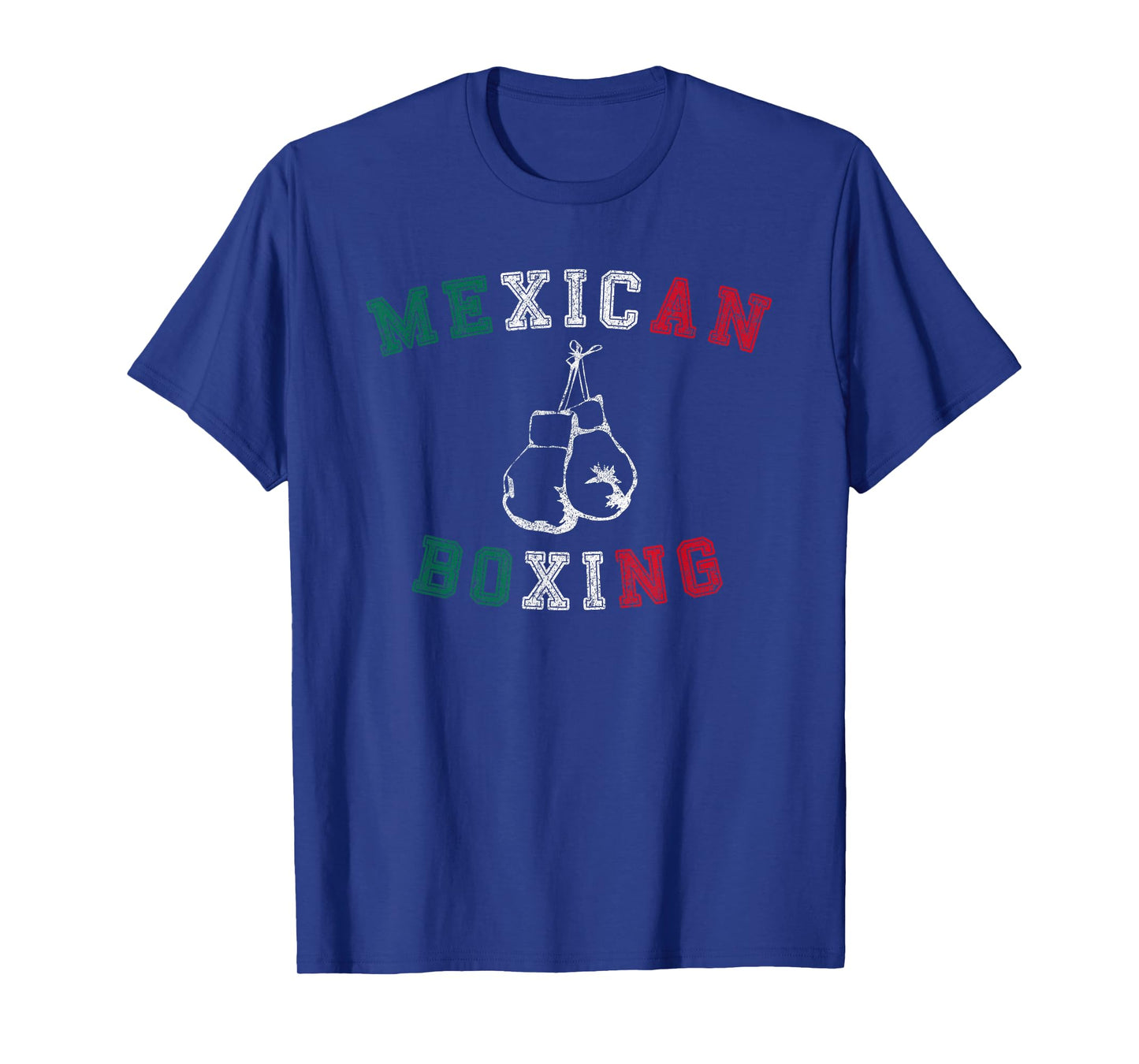 Mexican Boxing T Shirt - Vintage Distressed Style T-Shirt