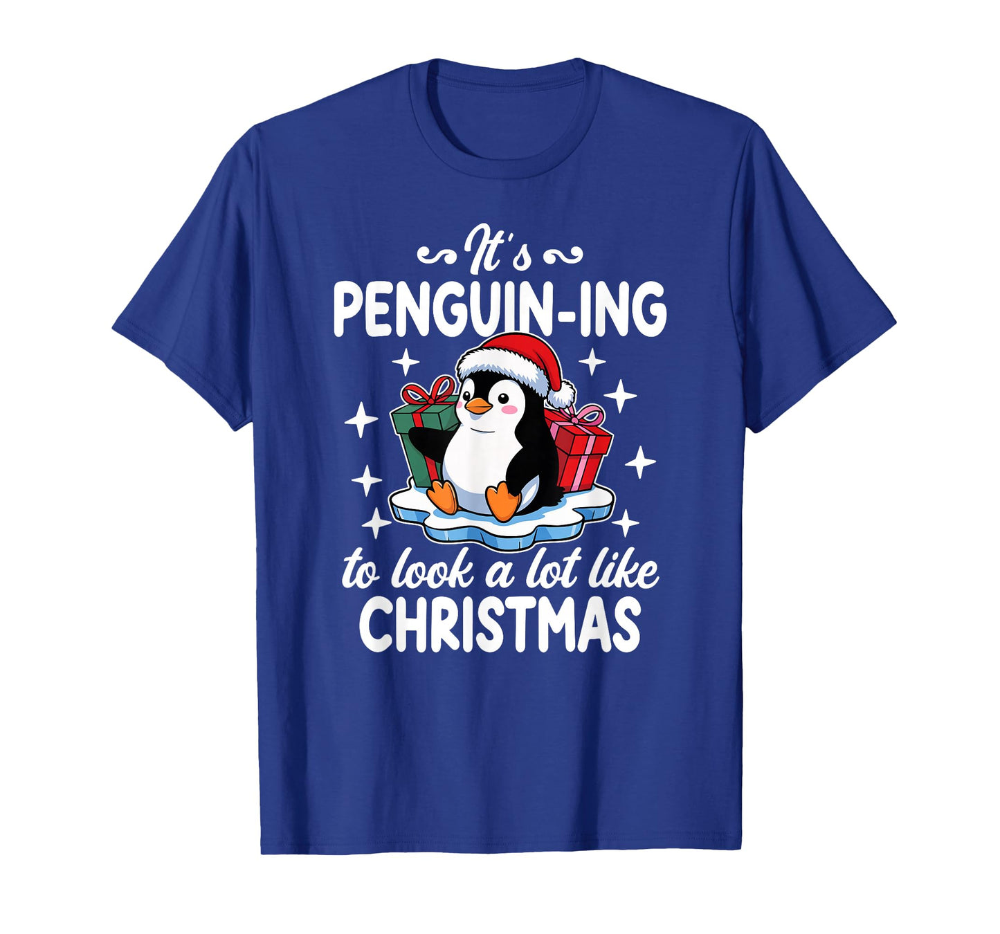 Cute Funny Penguin Christmas Pun T-Shirt
