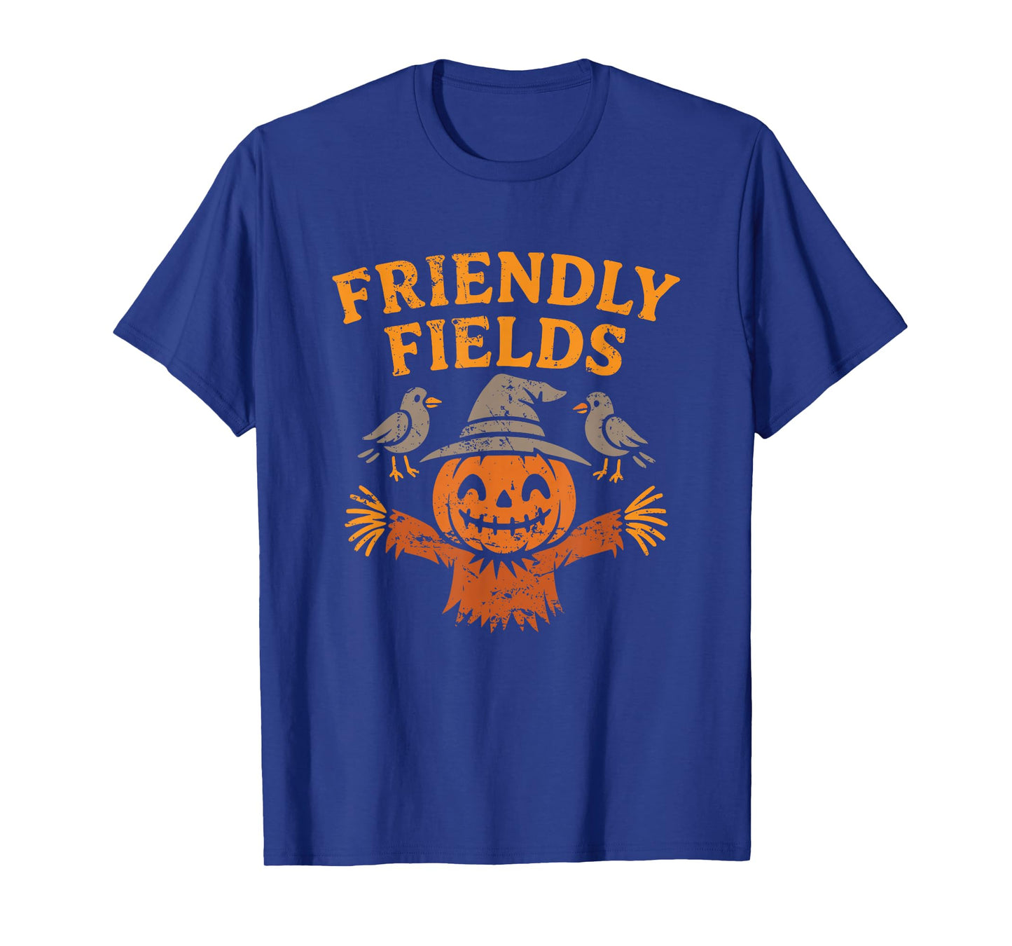 Friendly Fields Scarecrow Pumpkin T-Shirt