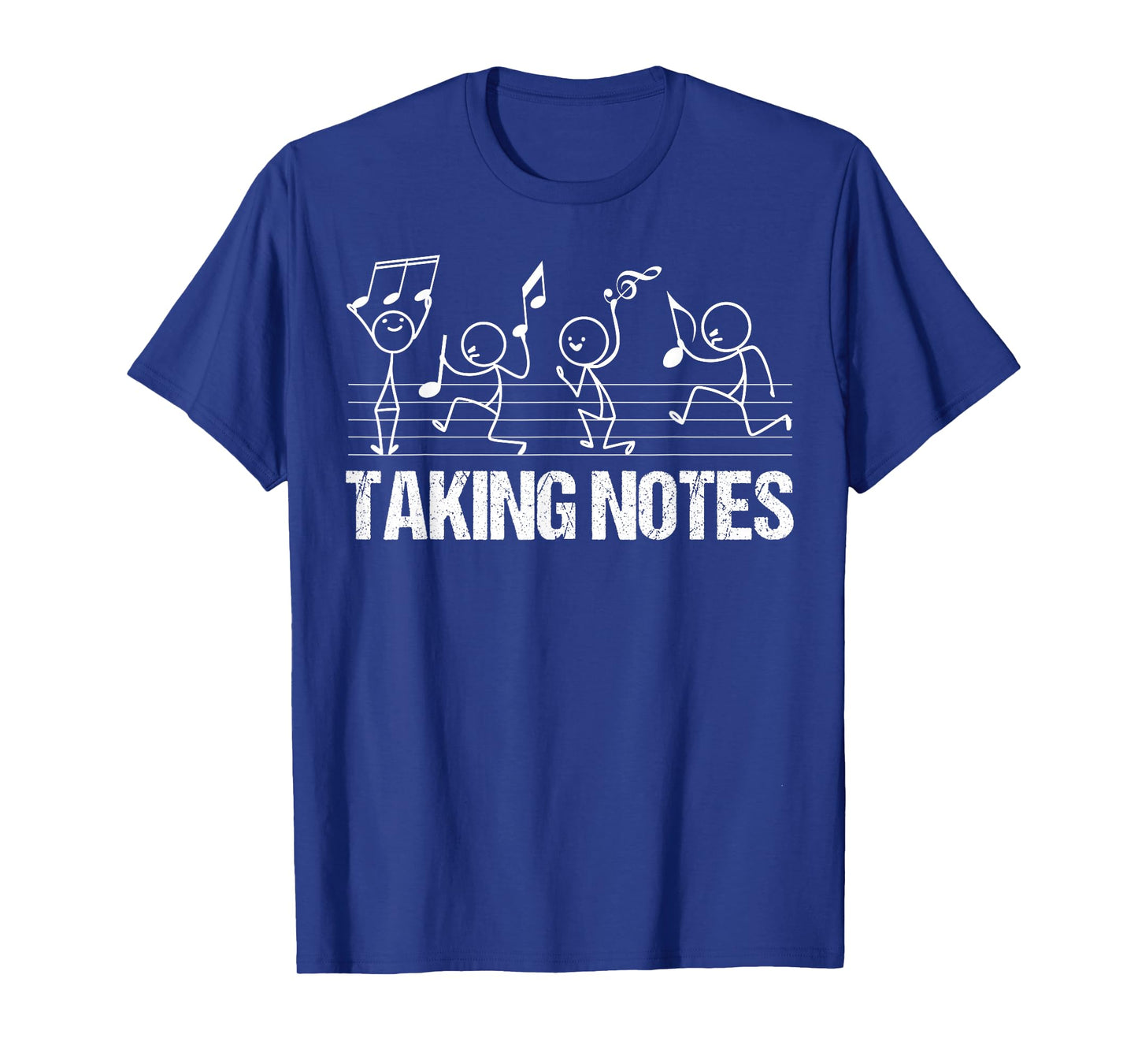 retro Vintage Musical Taking Notes Teachers Funny Music Love T-Shirt