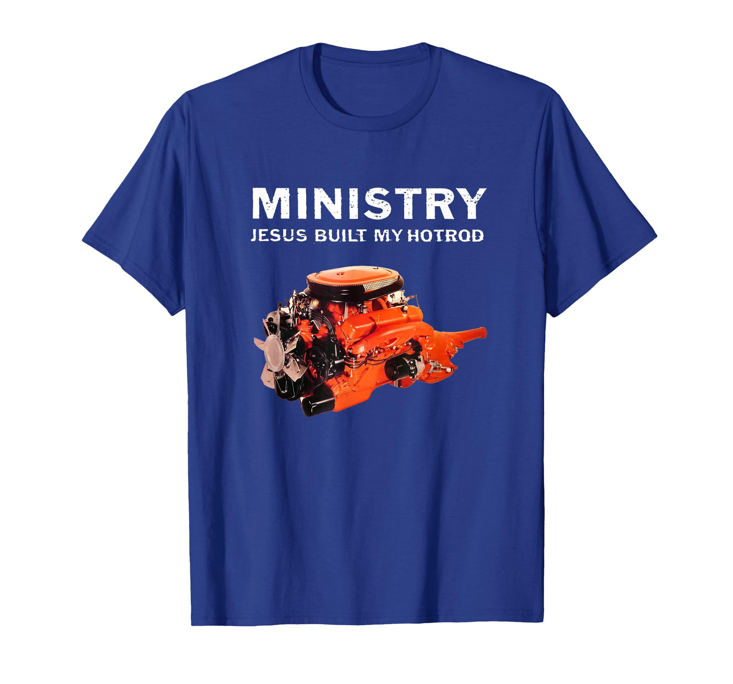 Ministry - Official Merchandise - Jesus Built My Hotrod T-Shirt