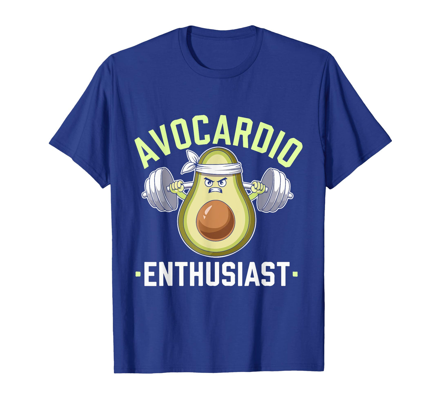 Avocardio Enthusiast Funny Avocado Fitness tee T-Shirt