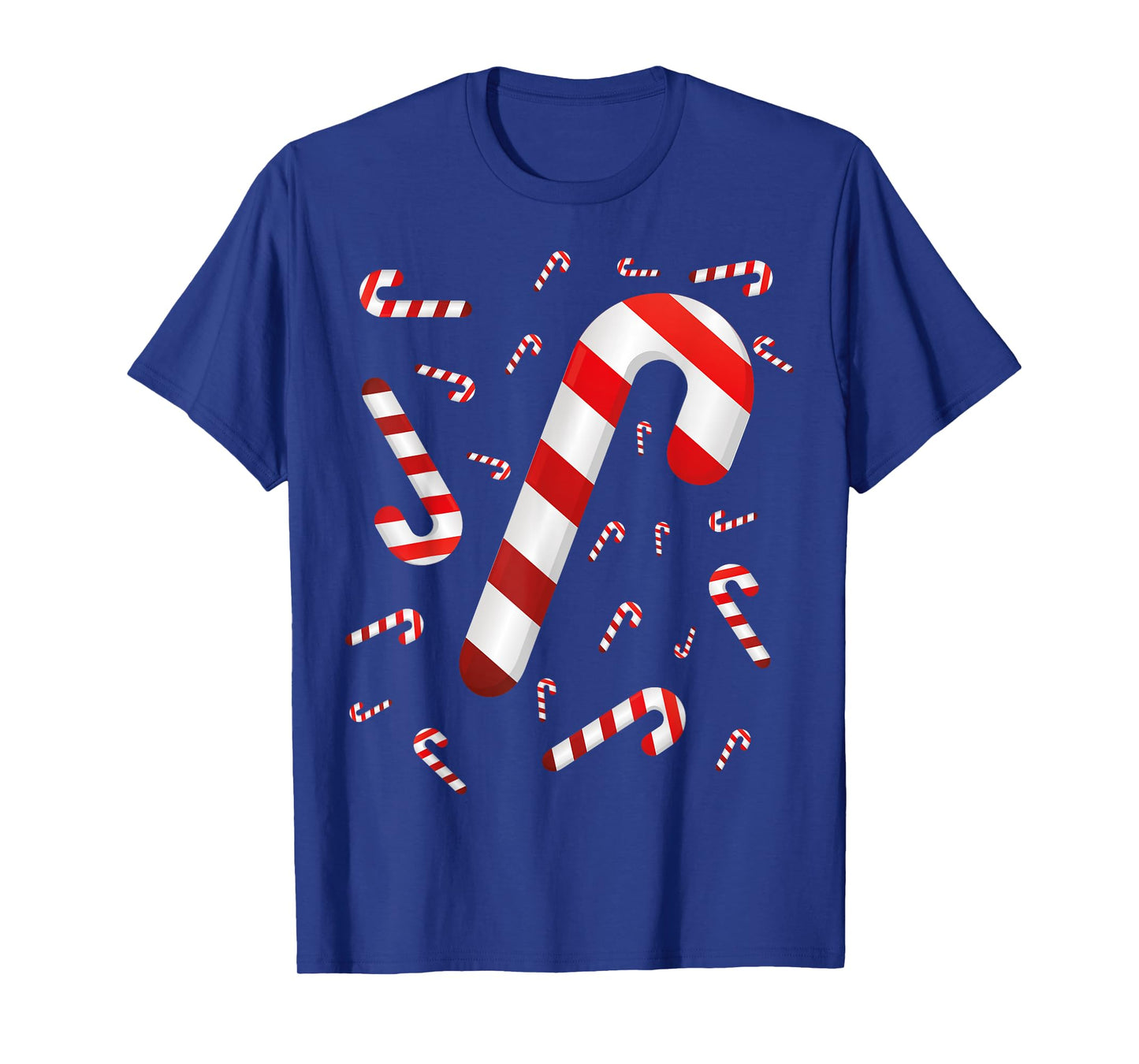 Candy Cane Merry and Bright Red and White Candy Costume T-Shirt