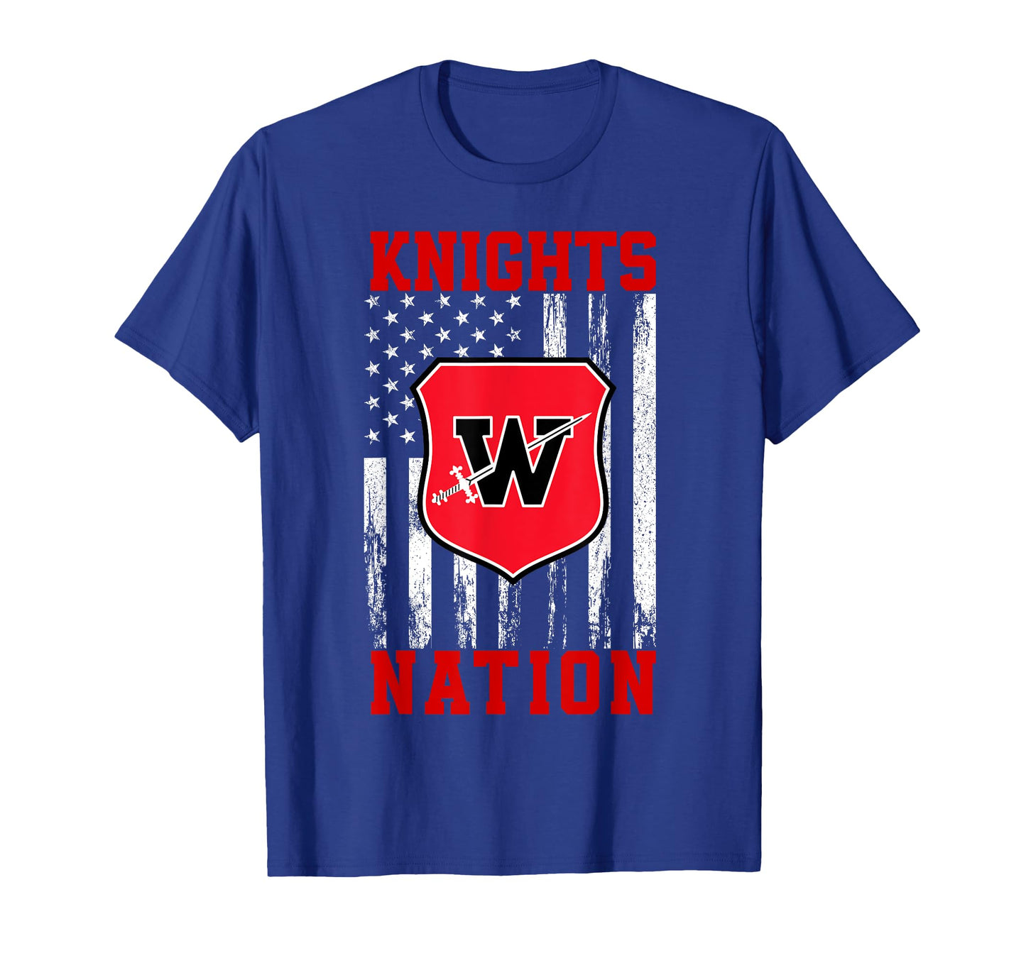 West Lauderdale Knights Logo Nation HS T-Shirt