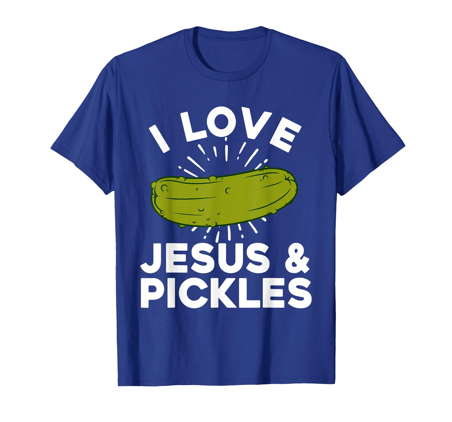 Cute Pickle Design For Men Women Kids Jesus Pickle Lovers T-Shirt