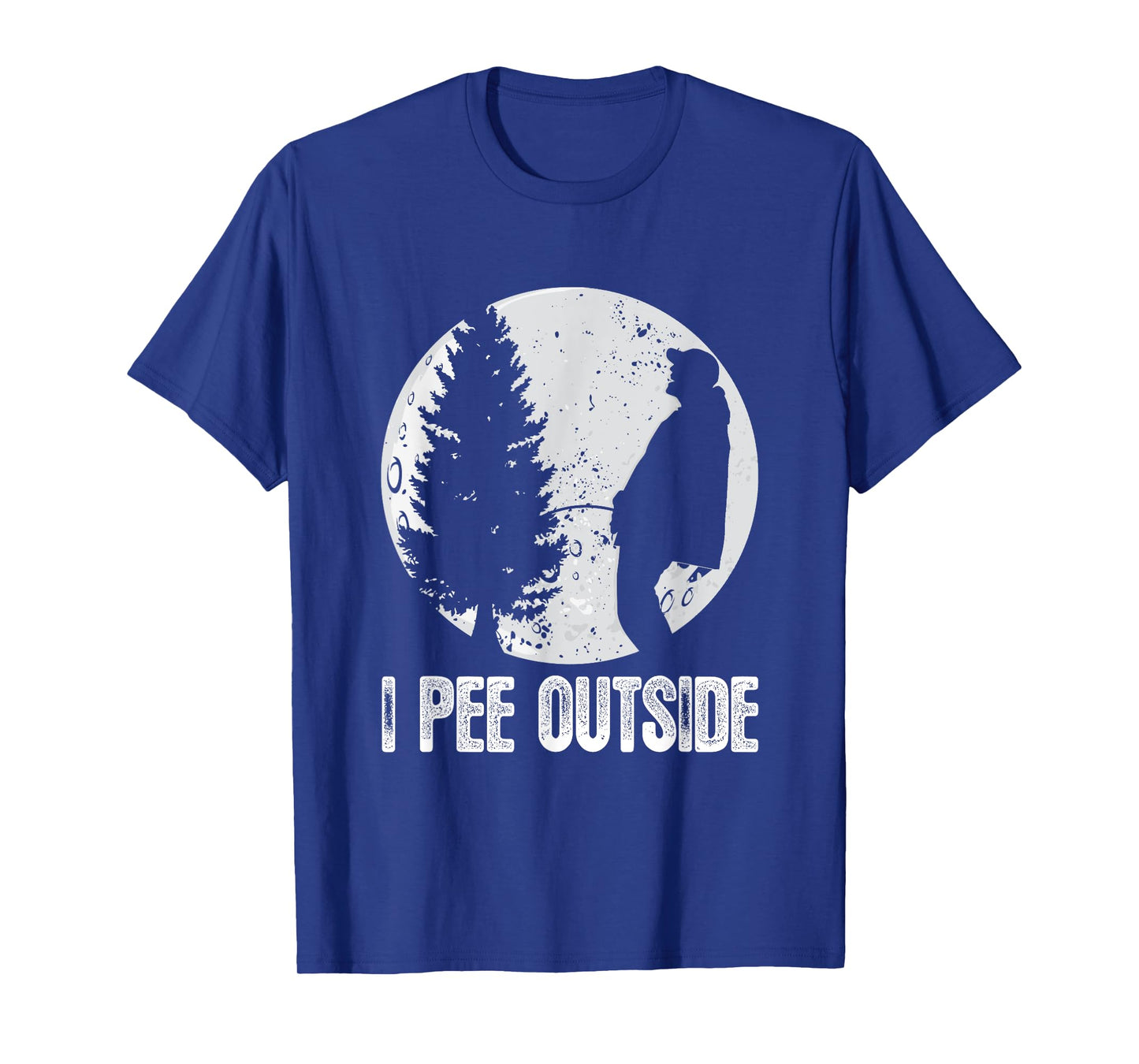 Funny Camping Shirts For Men I Pee Outside Inappropriate T-Shirt