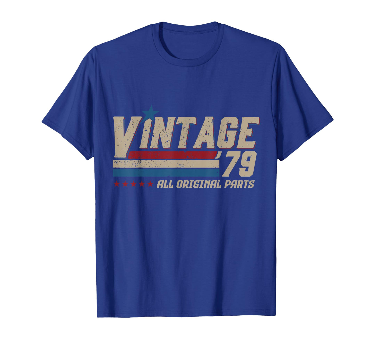 Vintage 1979 All Original Parts Birthday Men T-Shirt