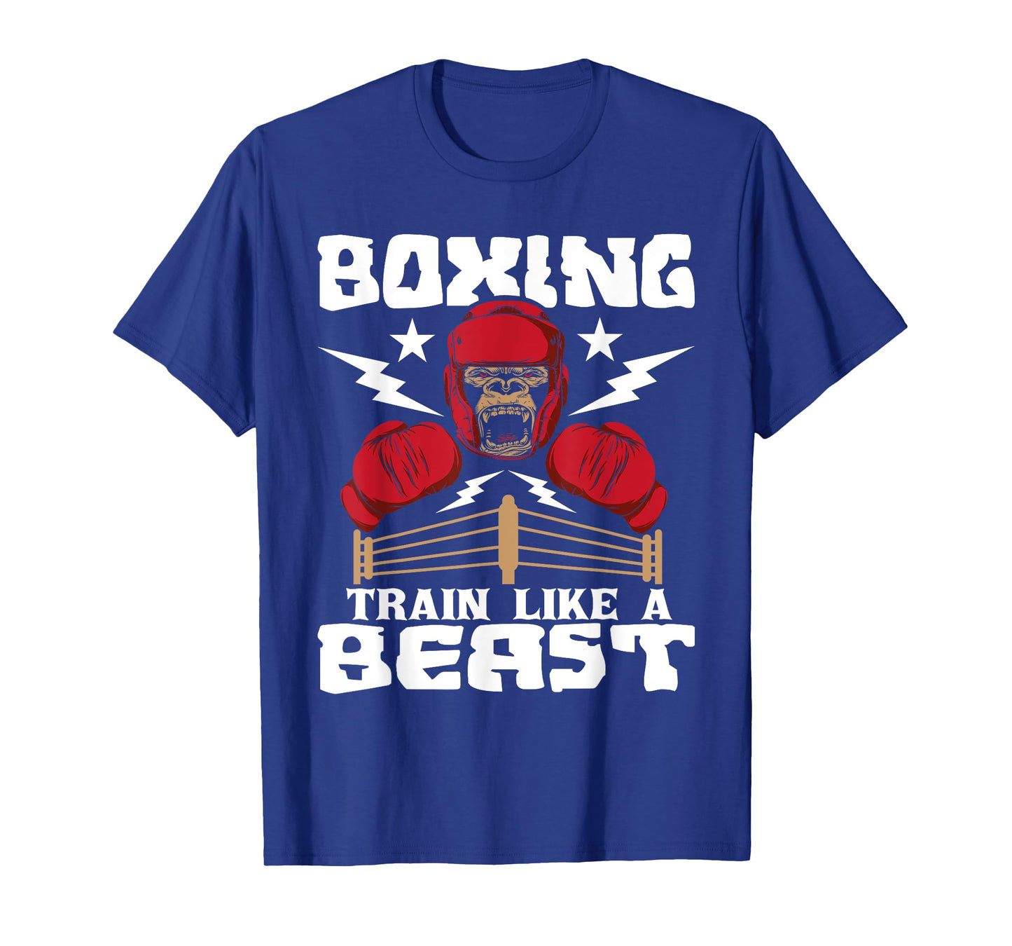 Boxing Train Like A Beast - Kickboxing Kickboxer Gym Boxer T-Shirt