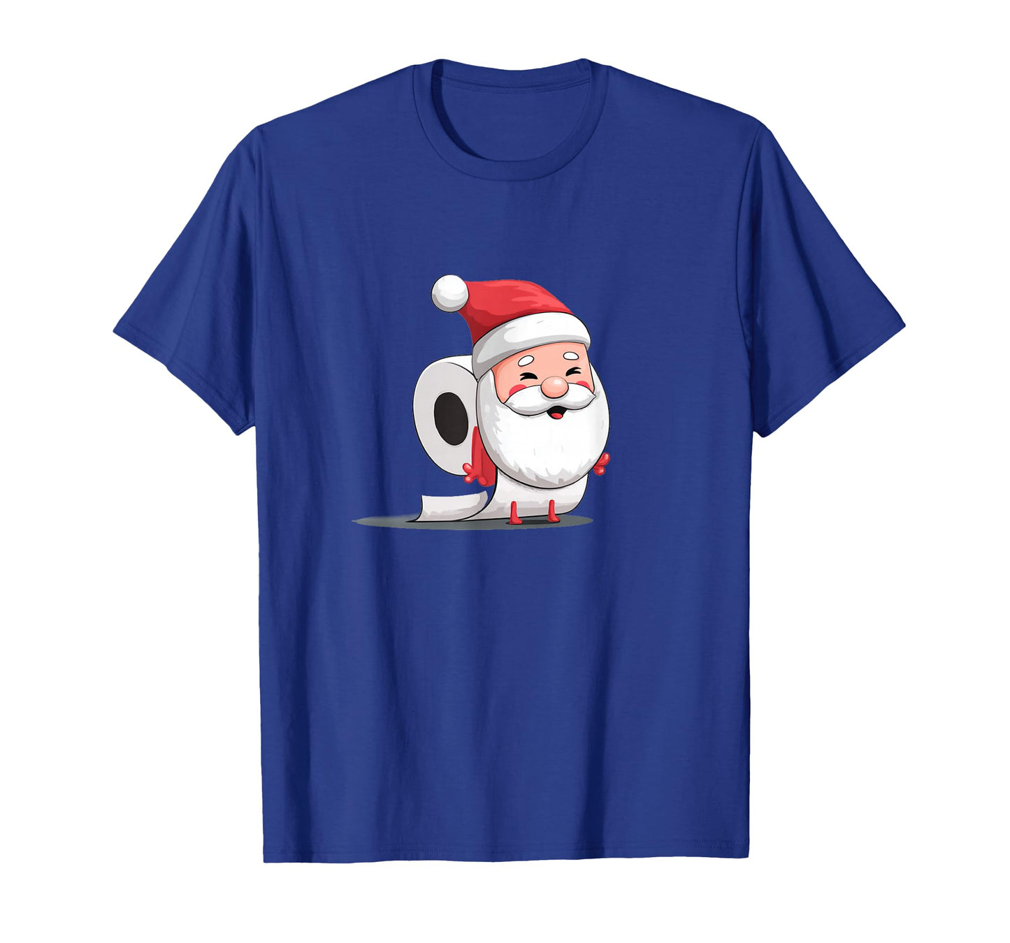 Awesome Toilet Paper Santa Graphic for Festive Man and Woman T-Shirt