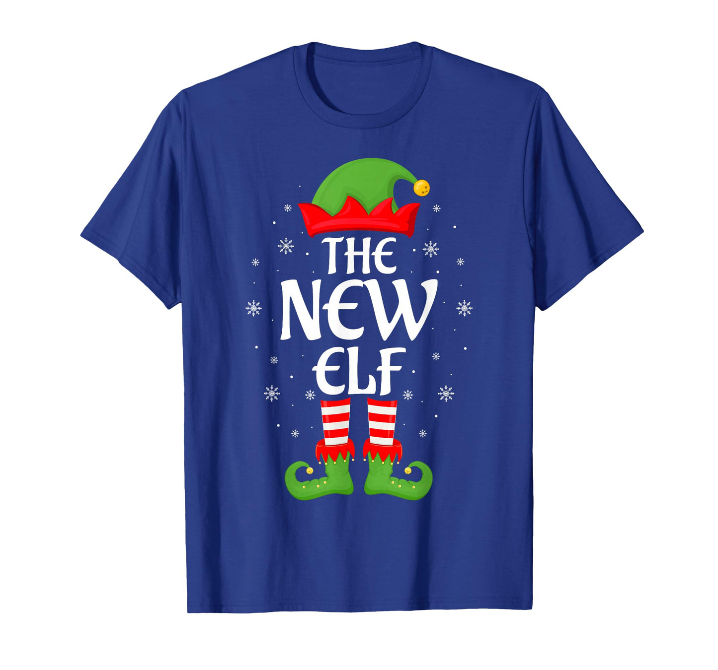 New Elf Xmas Family Matching Elf Squad Christmas T-Shirt