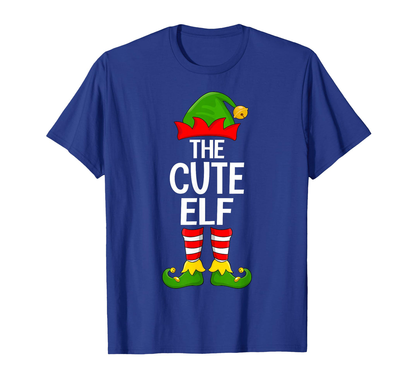 Cute Elf Xmas Matching Family Elf Squad Christmas T-Shirt