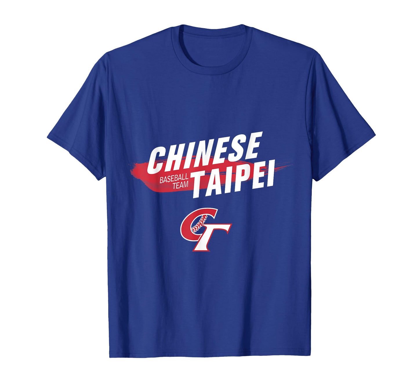Chinese Taipei Baseball I Love Taiwan Fans T-Shirt