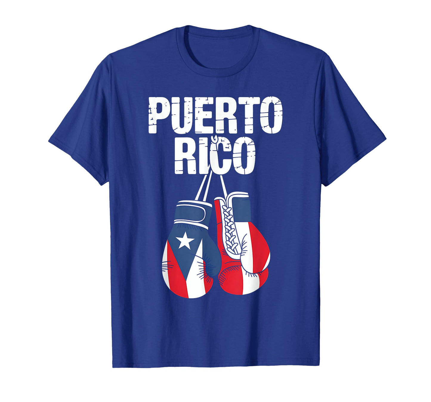 Puerto Rico Boxing Gloves Flag Heritage Boricua PR T-Shirt