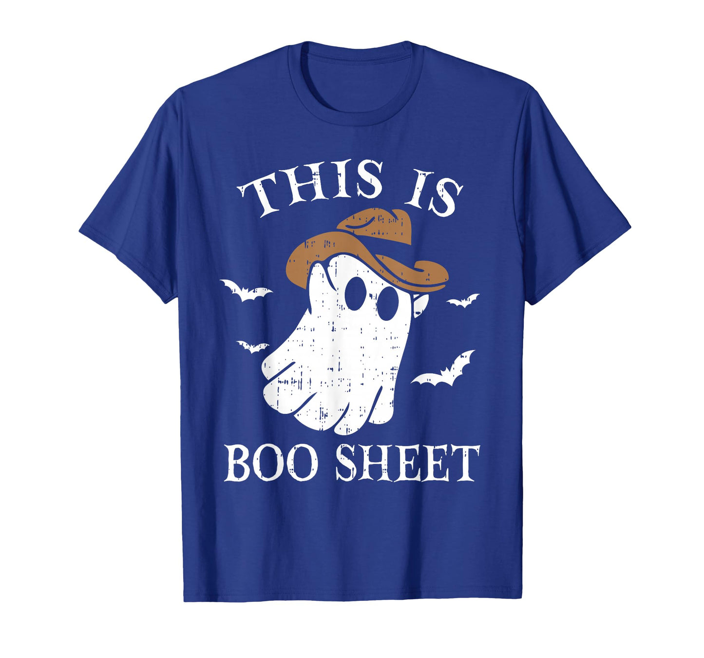 This is Boo Sheet Ghost Retro Halloween Costume Men Women T-Shirt