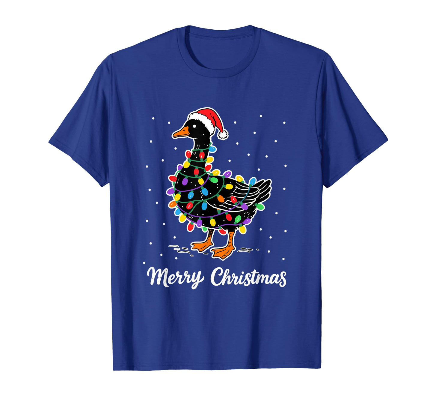 Merry Christmas Goose Pun Humor for Animal Lovers T-Shirt