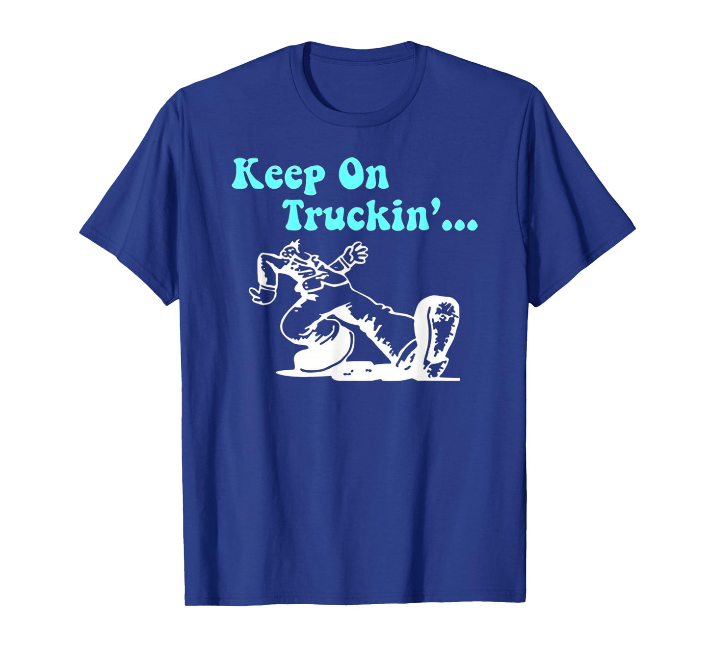 Funky Keep on Truckin' - Retro Vibes T-Shirt