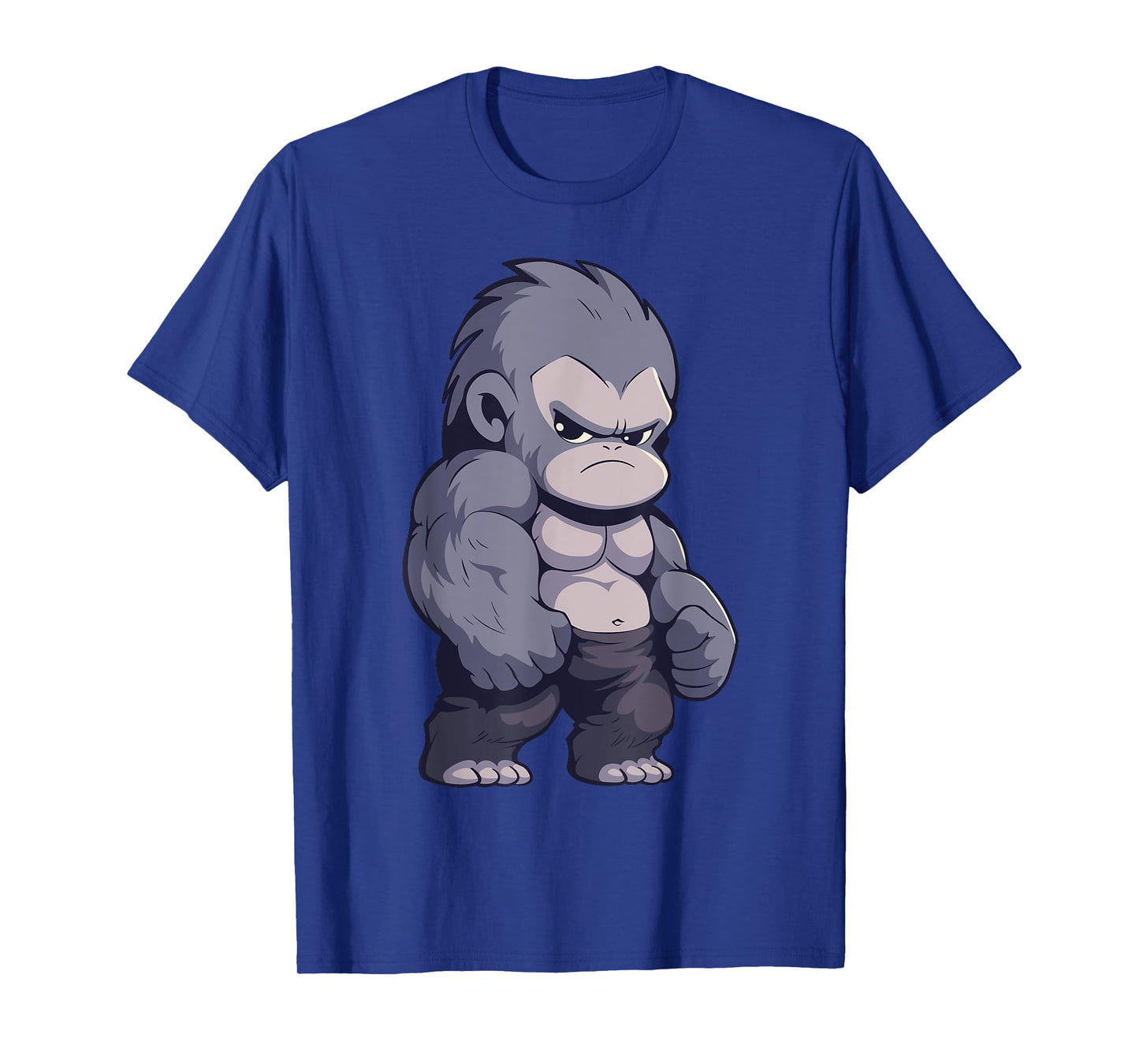 Buff Alpha Silverback Gorilla Ape Design Boxing Gorilla Gym T-Shirt