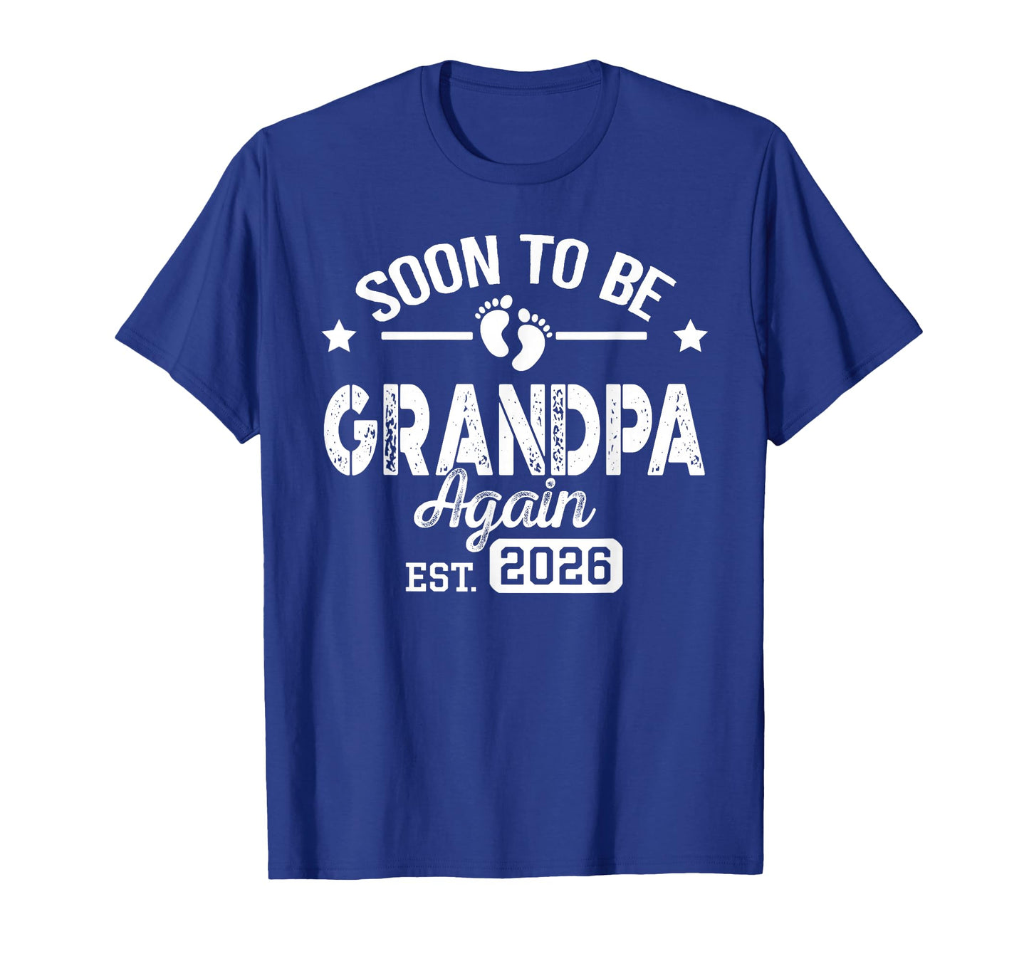 Soon To Be Grandpa again est. 2026 Pregnancy Announcement T-Shirt