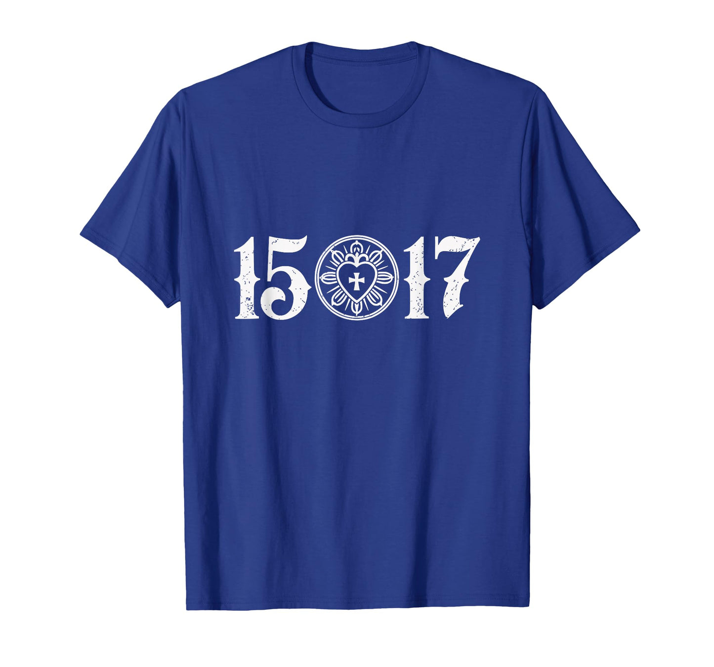 500 Years Of Reformation Lutheran Martin Luther Rose 1517 T-Shirt