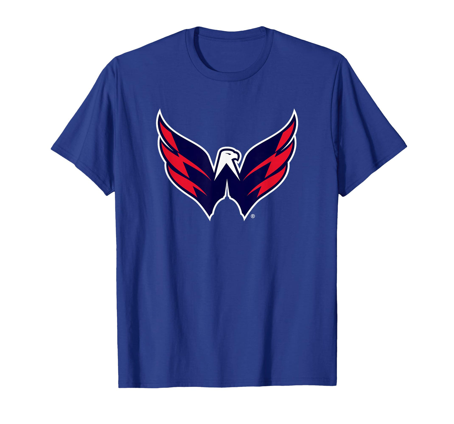 Washington Capitals Icon T-Shirt - Unisex-Adult, Black, Short Sleeve, Small