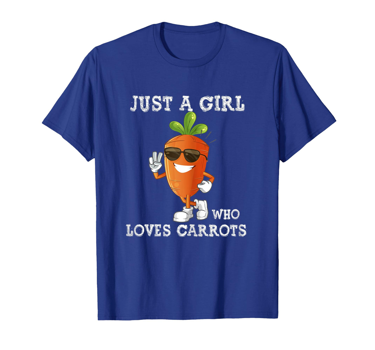 Just A Girl Who Loves Carrots Cute Carrot Costume Tee T-Shirt