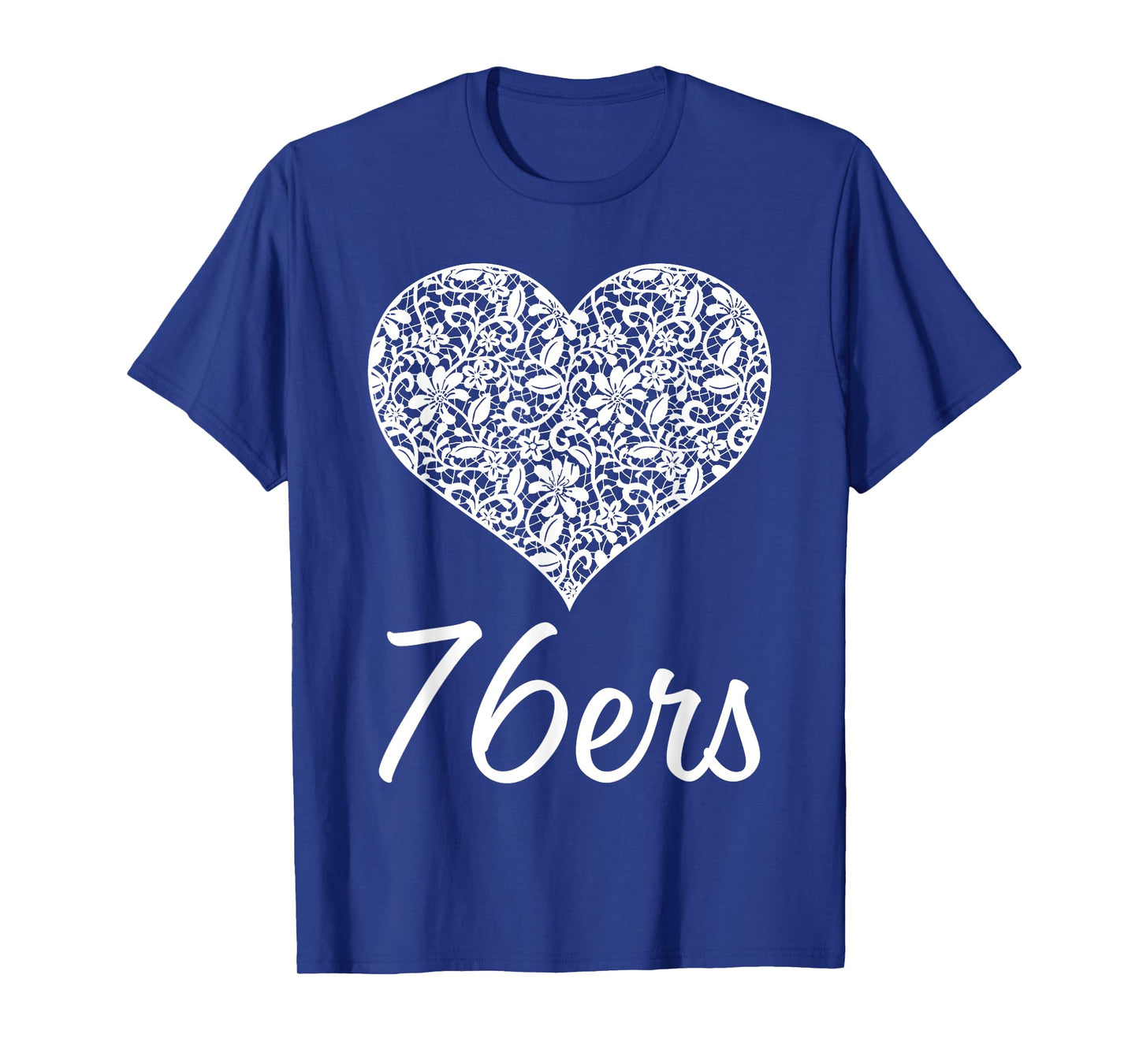 76Ers Independence Lace Heart HS T-Shirt
