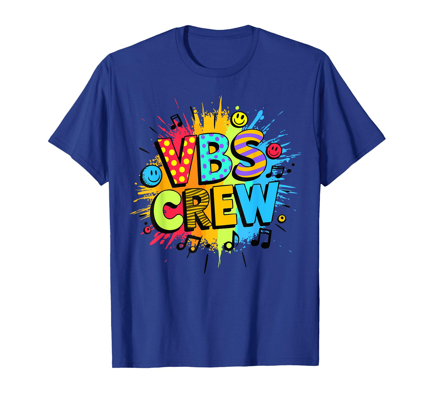 VBS Crew Sunday Music Choir Team Vacation Bible School Squad T-Shirt