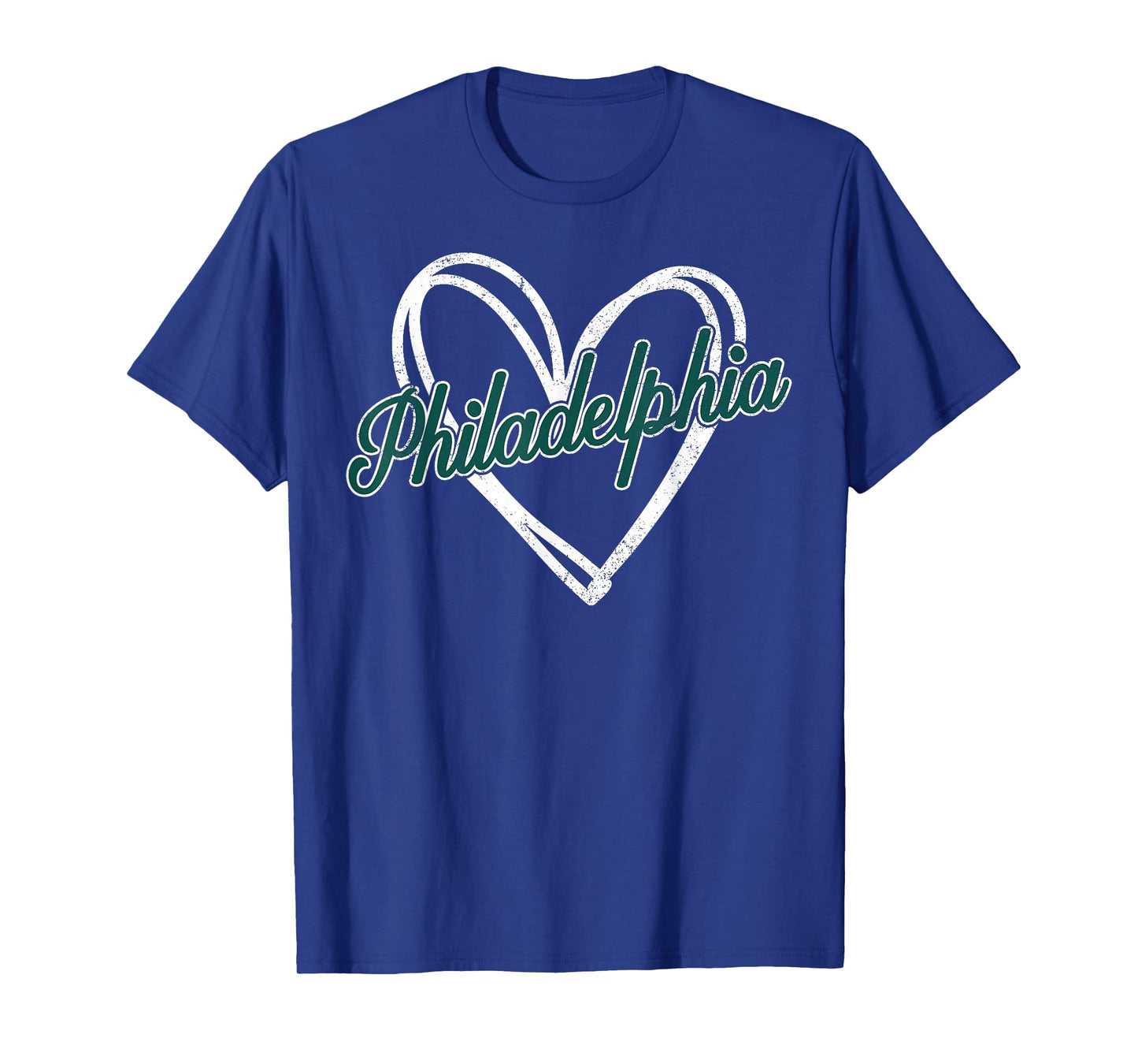 Vintage Philadelphia Retro Tee Heart Women Girl Kids T-Shirt