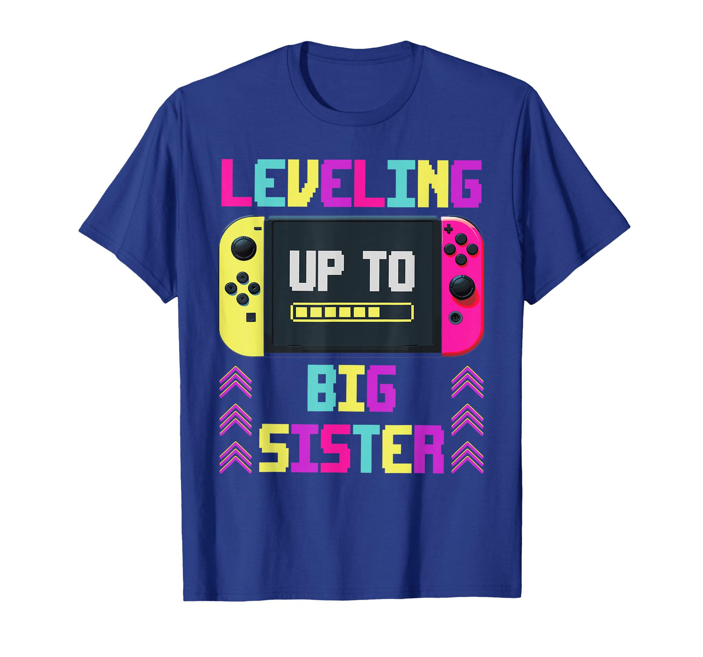 Leveling Up To Big Sister Promoted To New Future Big Sis T-Shirt