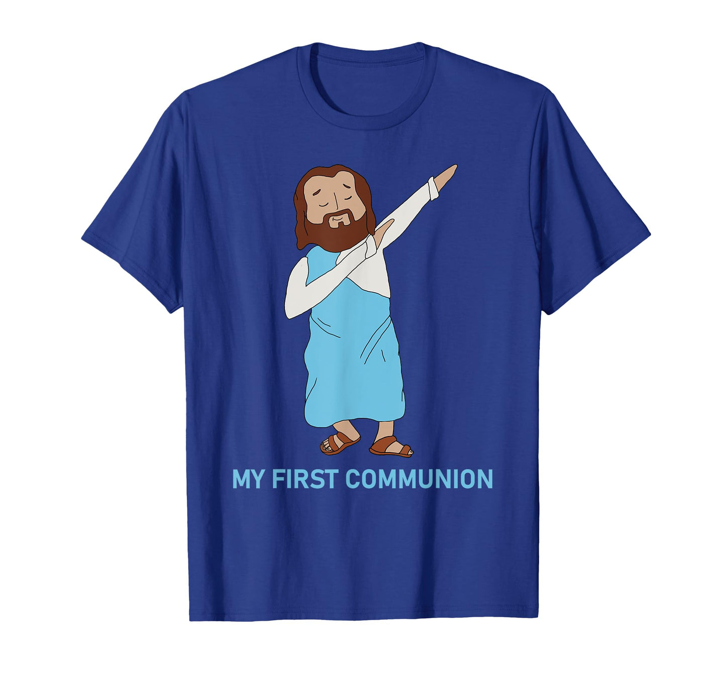 My First Communion Dabbing Jesus Religious Catholic Funny T-Shirt