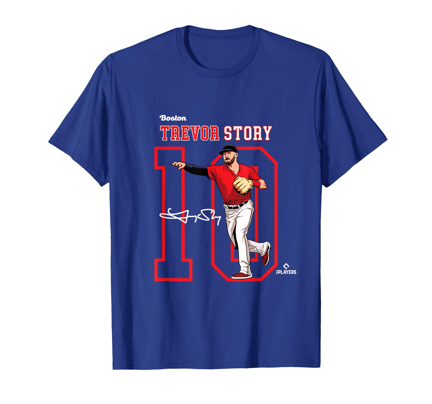 Trevor Story | Boston Baseball Players | MLBTSY3004 T-Shirt