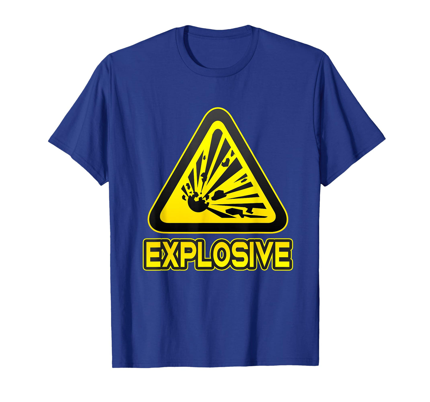 Explosive Funny Hazard Symbol Explosion Whim Fun T-Shirt